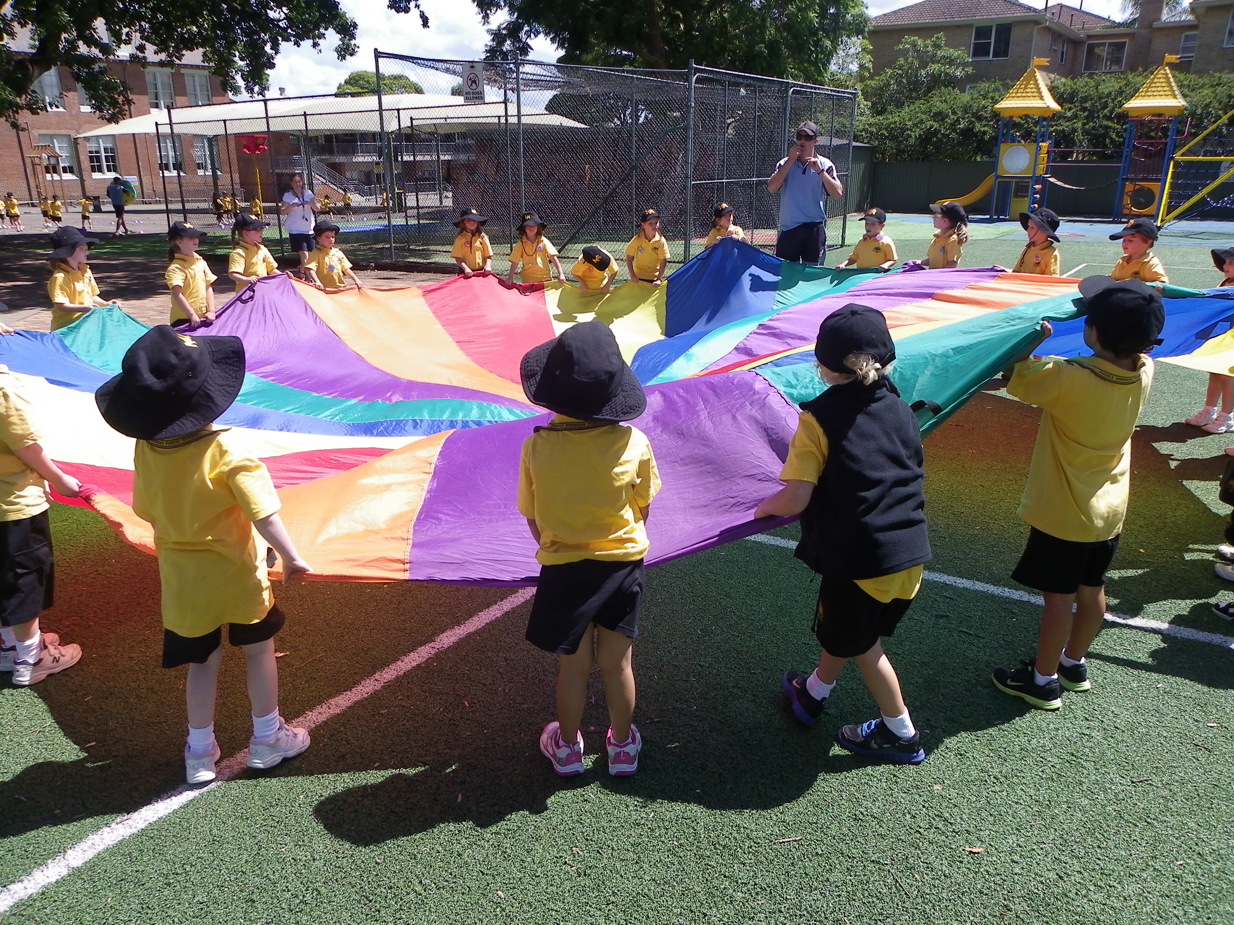 Kindys at Sports in Schools